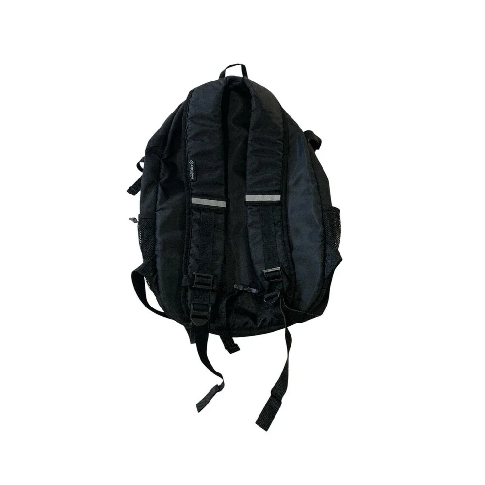 Outdoor Products Black Backpack Daypack School Travel Hiking Bag Mesh Pocket Gym